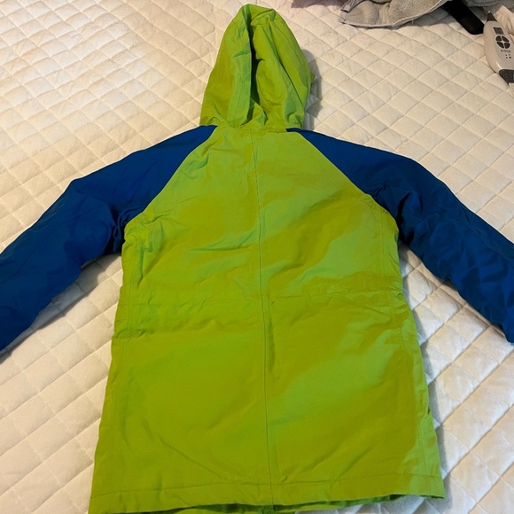 Boys Lands End Ski Jacket Size 8 - Picture 1 of 5